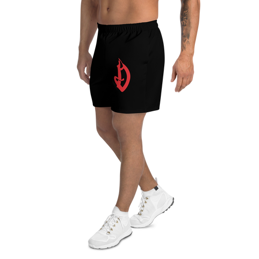 D Logo Unisex Athletic Long Shorts