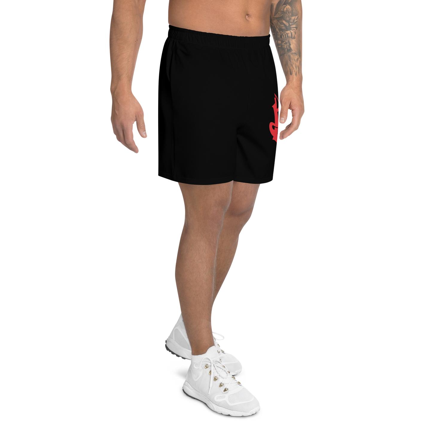 D Logo Unisex Athletic Long Shorts