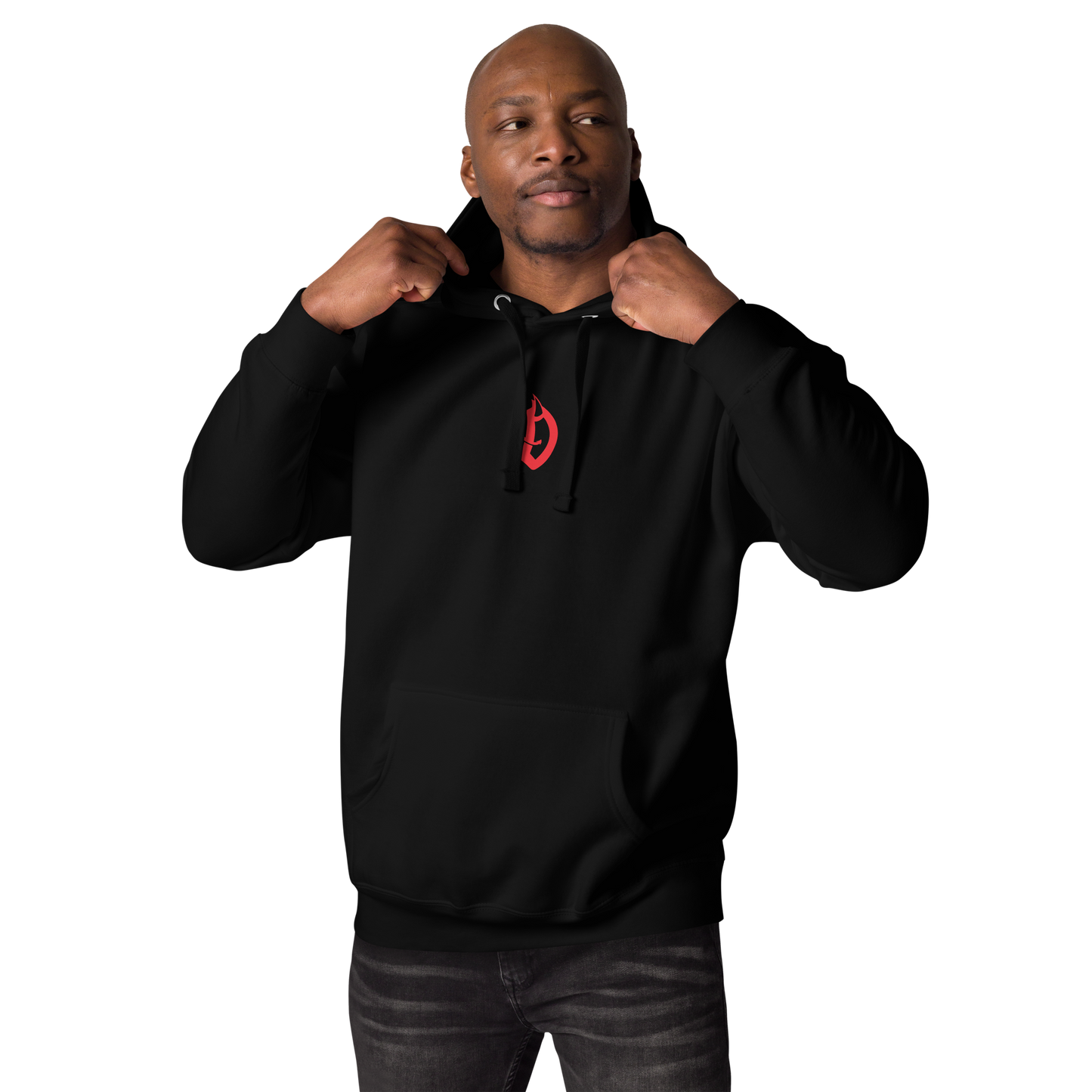 Dumbbell Flame Hoodie