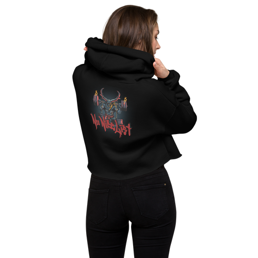 Krampus Crop Hoodie